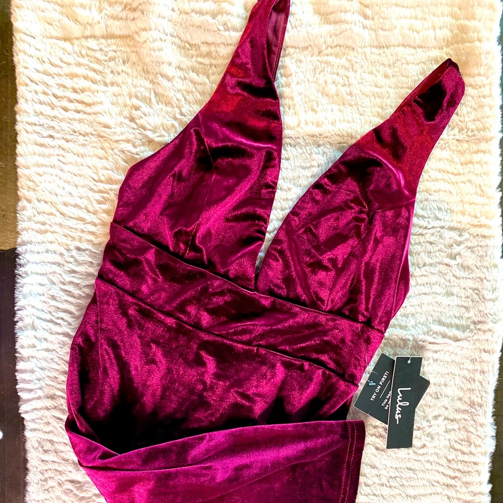Velvet Mini Dress